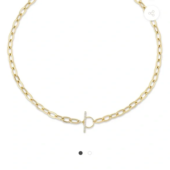 Shy Creation 14K Gold Necklace - Picture 4 of 6